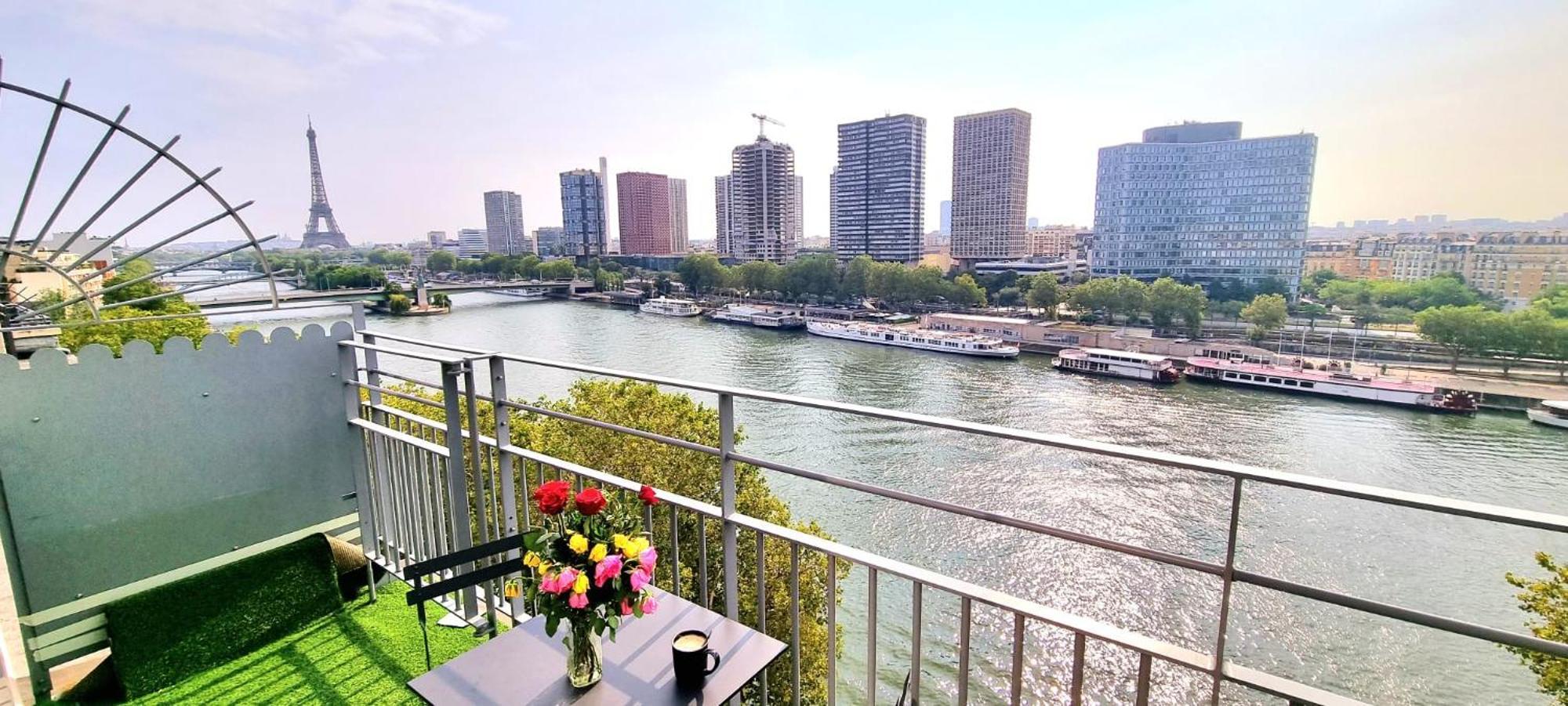 Appartement Vue Tour Eiffel Paris 16 Eme Eksteriør billede