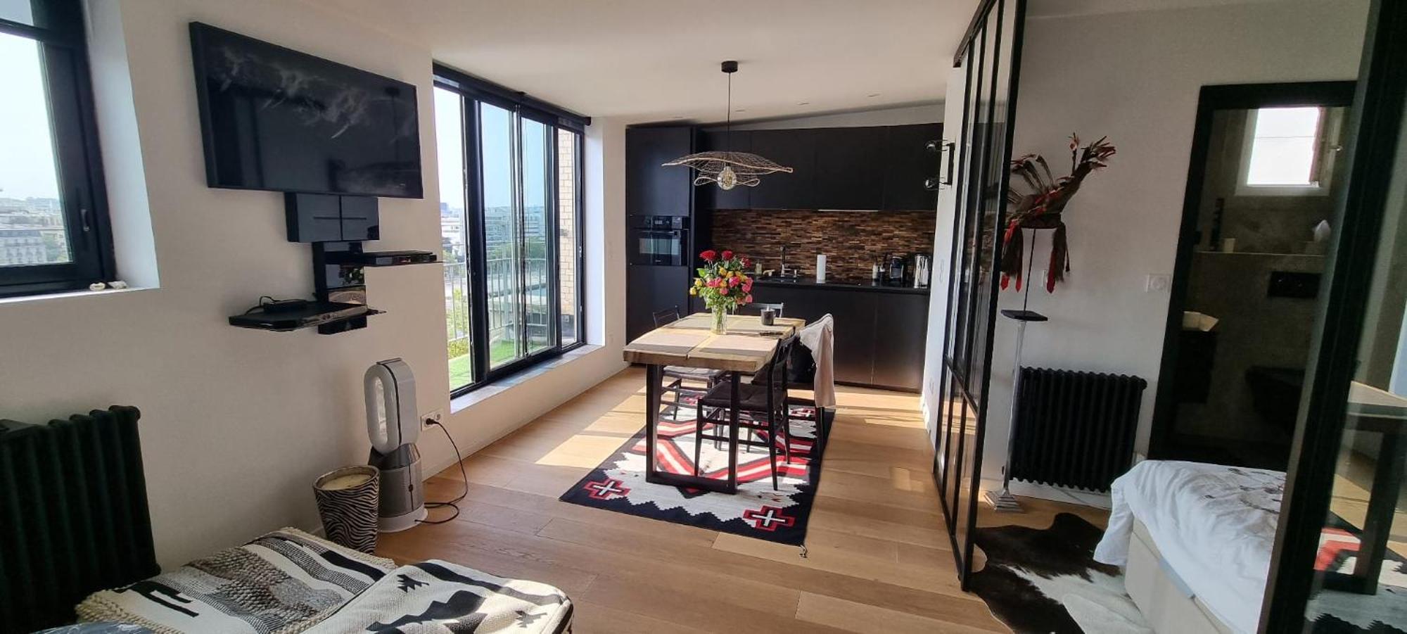 Appartement Vue Tour Eiffel Paris 16 Eme Eksteriør billede